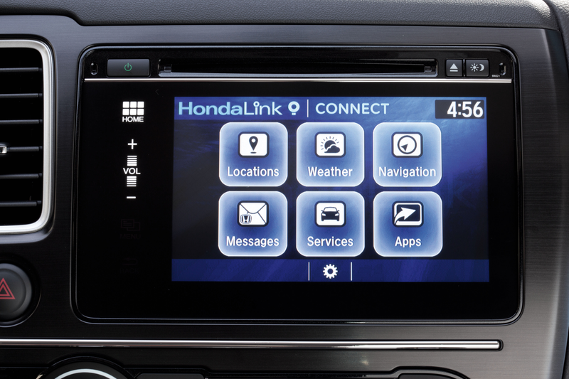 Illustration for article titled Honda Evolves In-Car Connectivity With New Display Audio Touch-Screen Interface And Next Generation HondaLink™ Technology